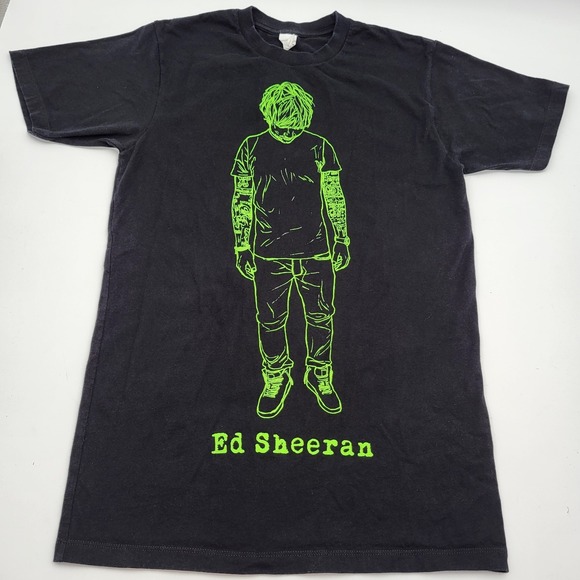 Startree Other - Ed Sheeran X Multiply Tour T-Shirt Size Small Black Double-Sided Concert Tee